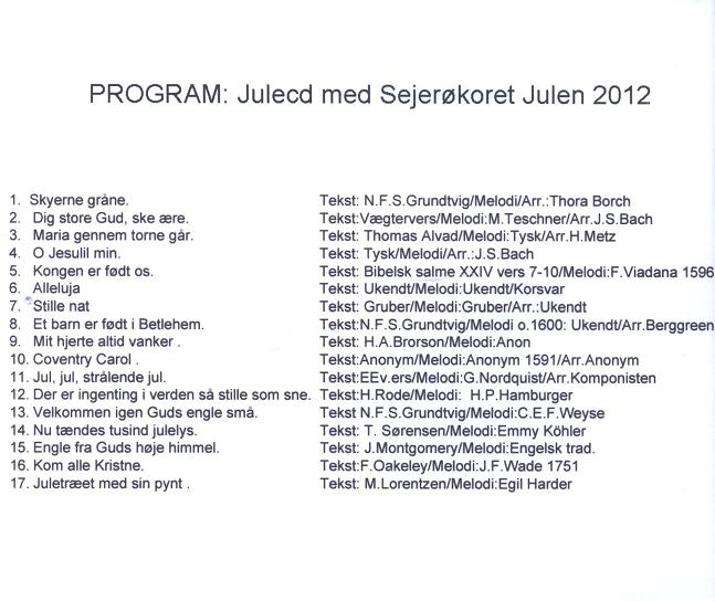 CD med Sejerøkoret 3 red.