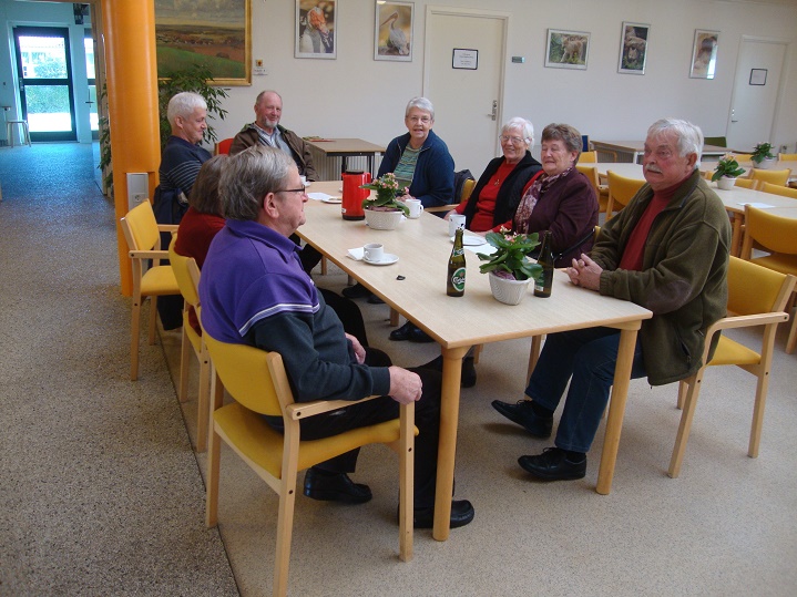 I løbet af dagen blev der da også tid til en hyggelig snak. Foto: F.P.